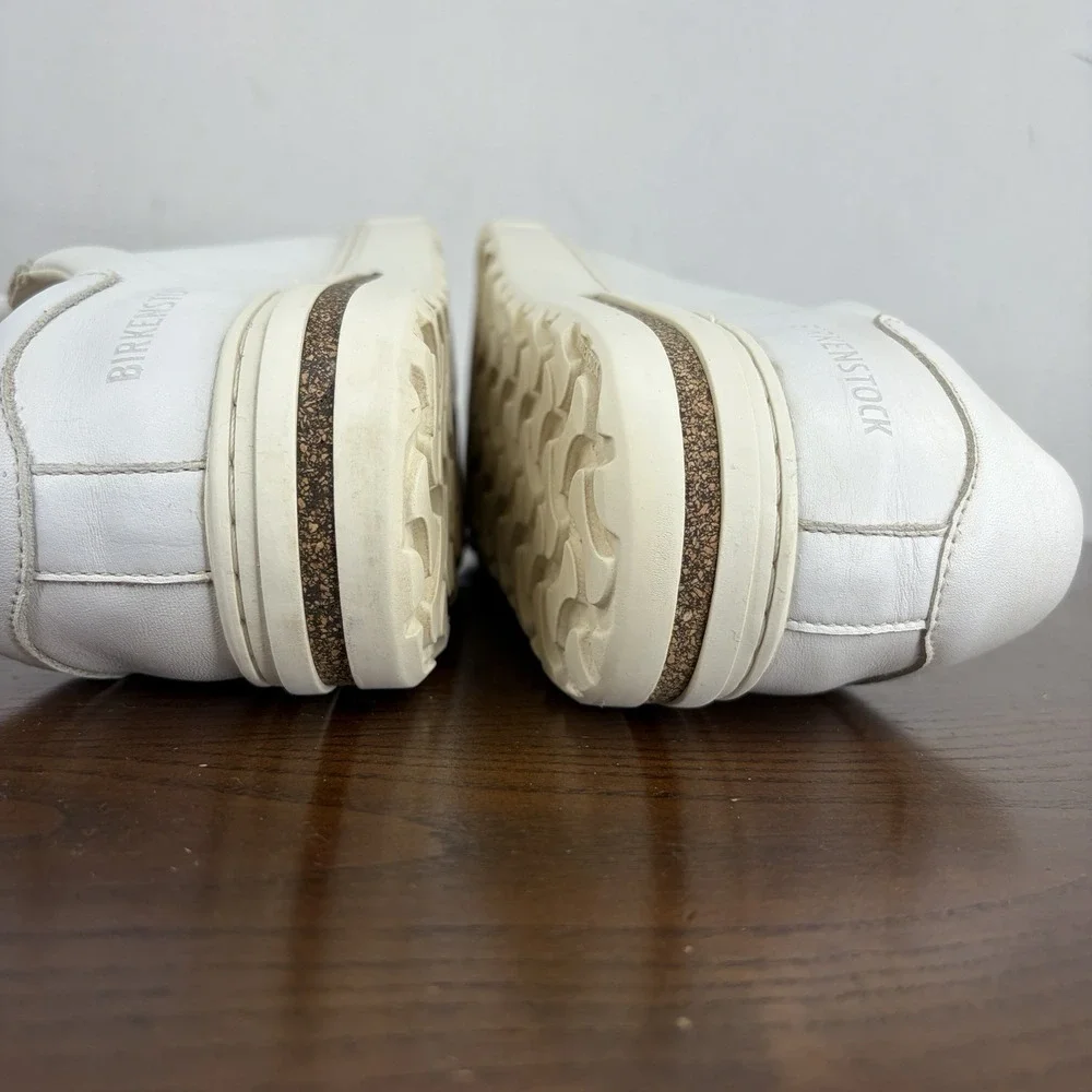 Birkenstock Bend Low Shoes Women's 37 / 6 White Comfort Lace Up Low Sneaker M4